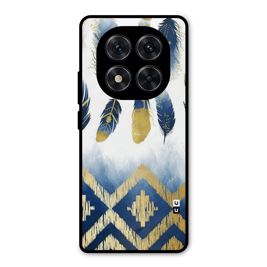 Feathers Beauty Metal Back Case for Poco X7