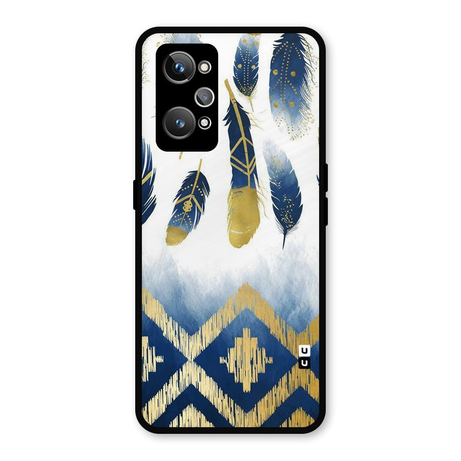 Feathers Beauty Metal Back Case for Realme GT Neo 3T