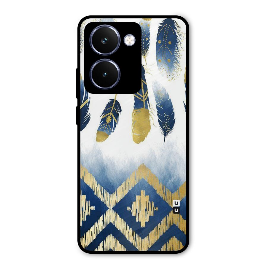 Feathers Beauty Metal Back Case for Realme P3 Ultra