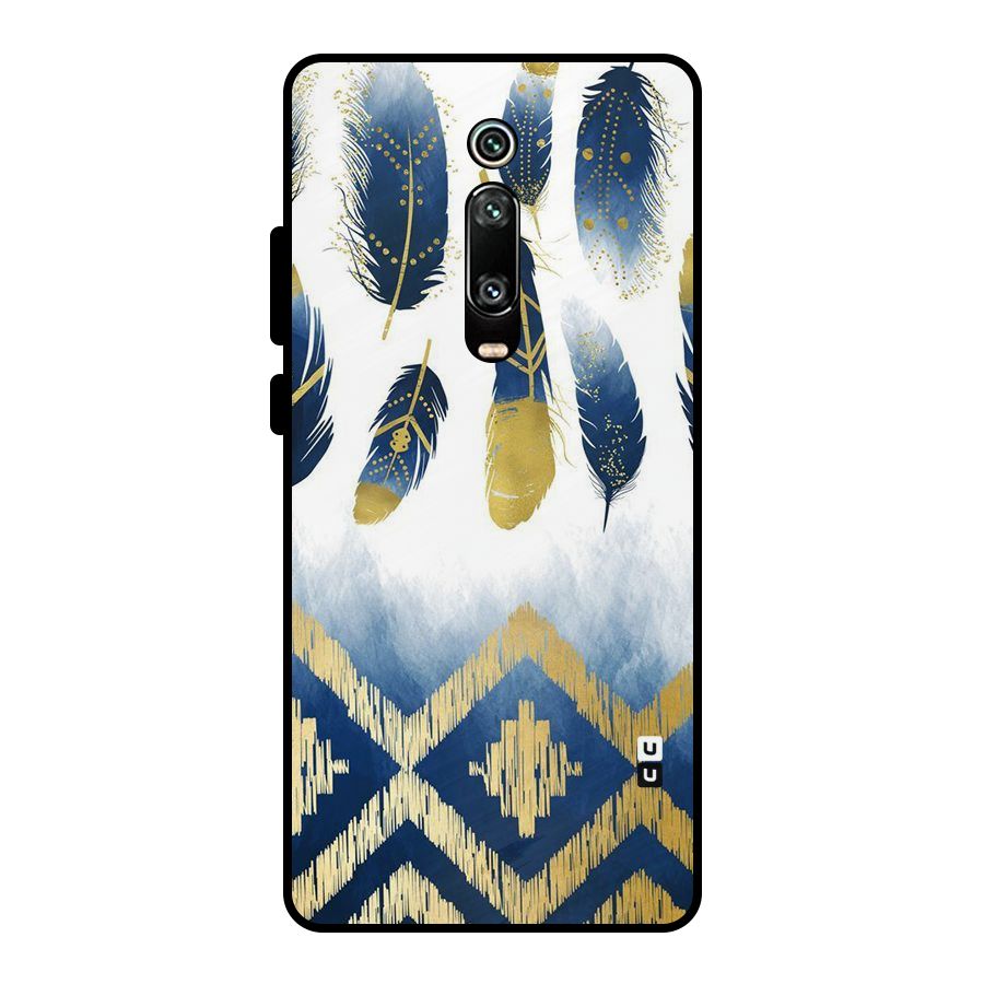 Feathers Beauty Metal Back Case for Redmi K20