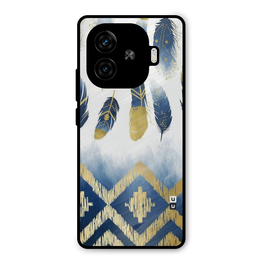 Feathers Beauty Metal Back Case for iQOO Neo 10R