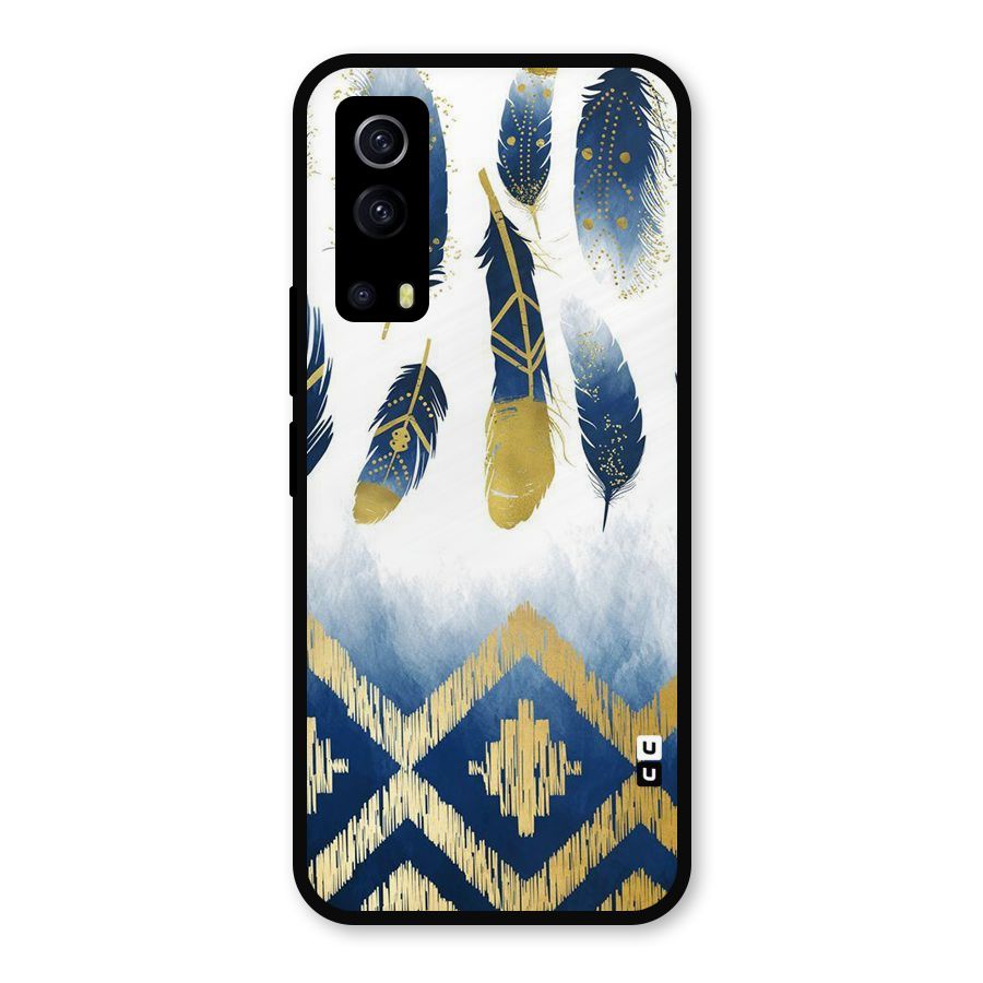 Feathers Beauty Metal Back Case for iQOO Z3