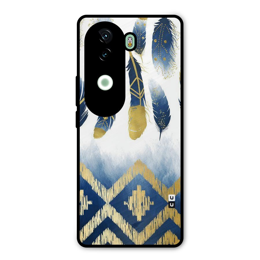 Feathers Beauty Metal Back Case for iQOO Z9s