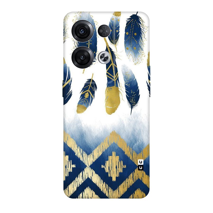 Feathers Beauty Original Polycarbonate Back Case for Oppo Reno8 Pro 5G