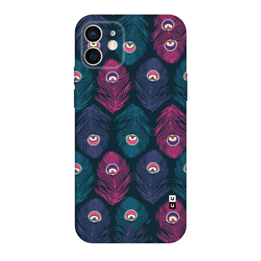 Feathers Patterns Original Polycarbonate Back Case for iPhone 12