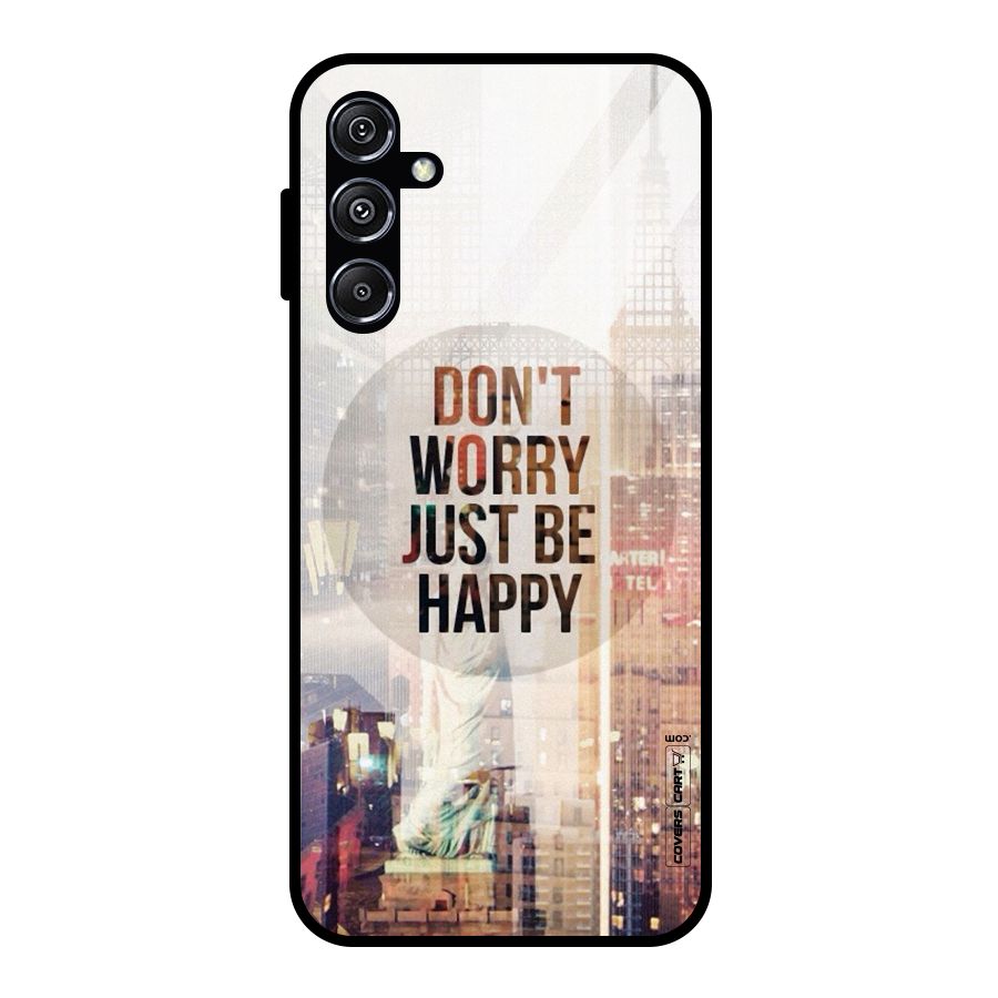 Feel Lively Glass Back Case for Galaxy M34 5G