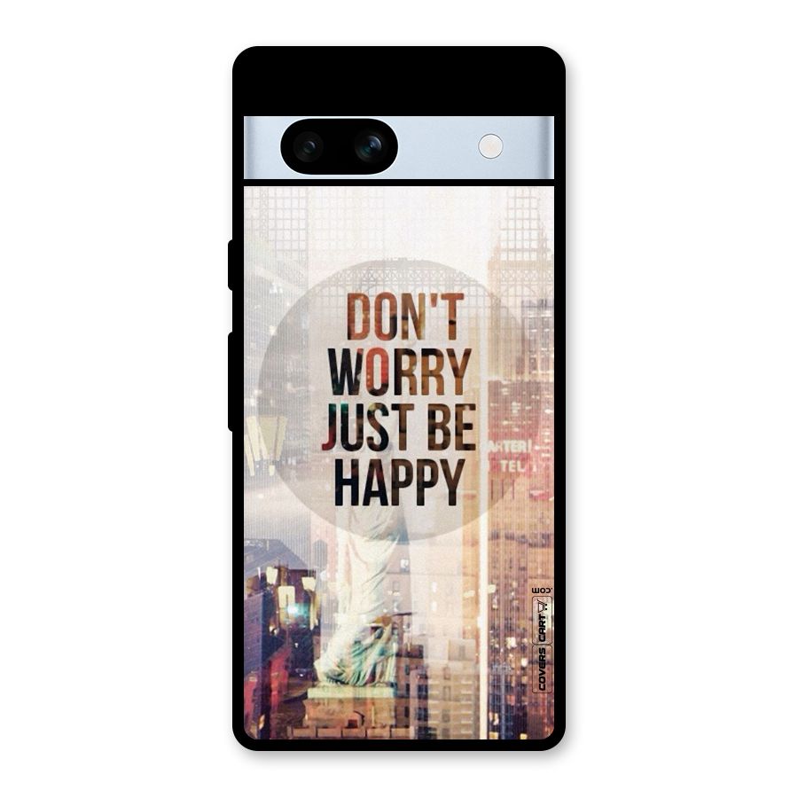 Feel Lively Glass Back Case for Google Pixel 7a