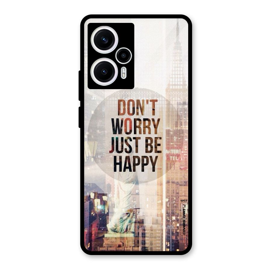 Feel Lively Glass Back Case for Poco F5