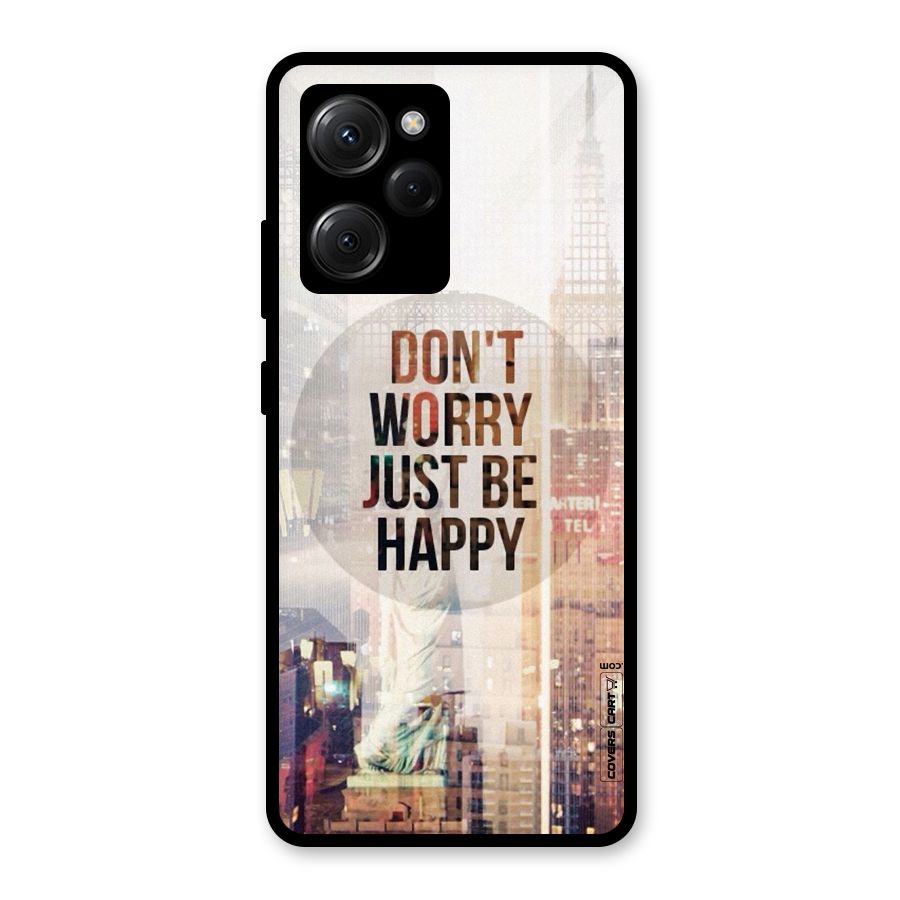 Feel Lively Glass Back Case for Poco X5 Pro