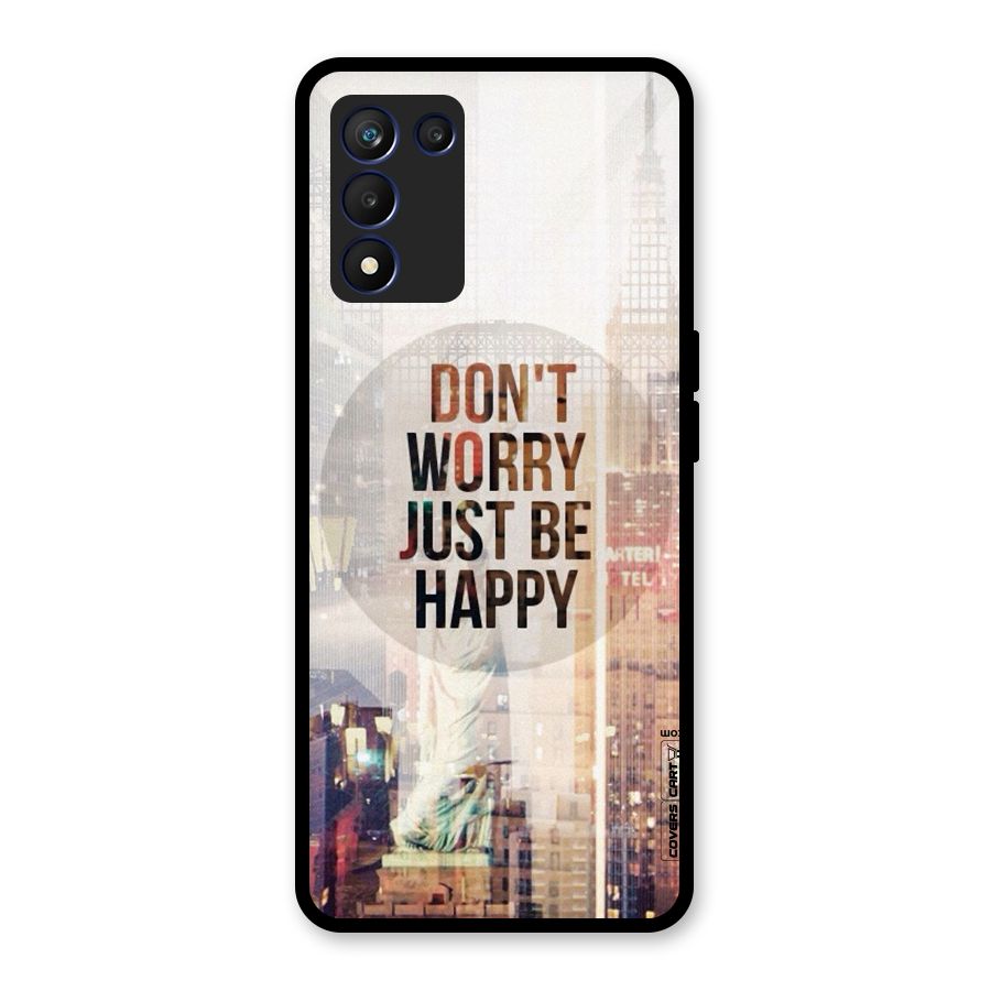 Feel Lively Glass Back Case for Realme 9 5G Speed