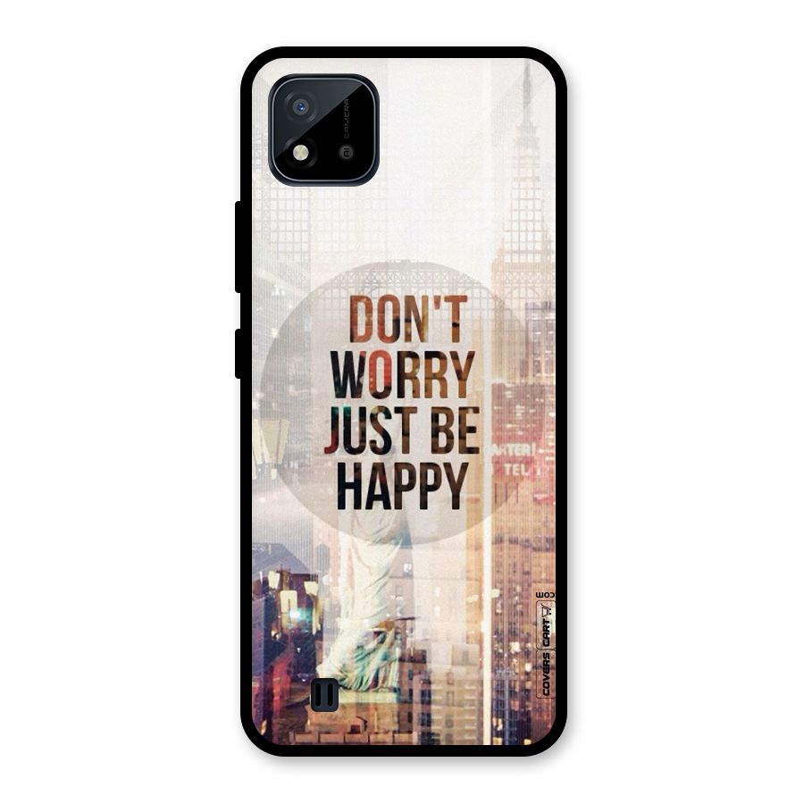 Feel Lively Glass Back Case for Realme C11 2021