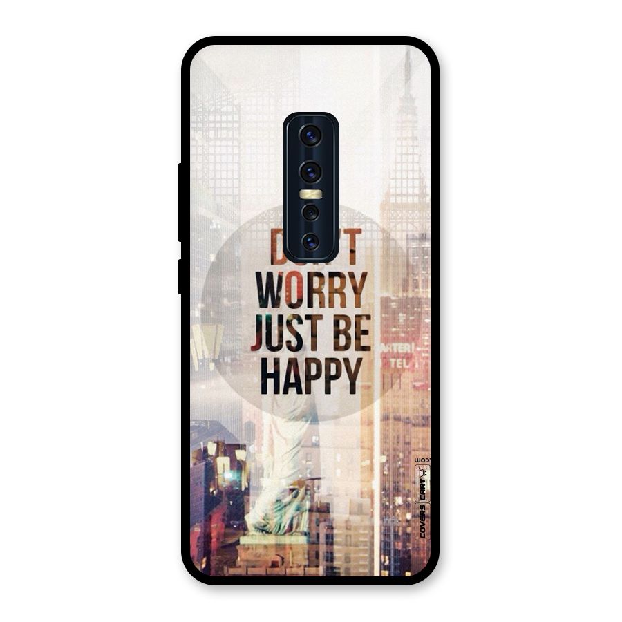 Feel Lively Glass Back Case for Vivo V17 Pro