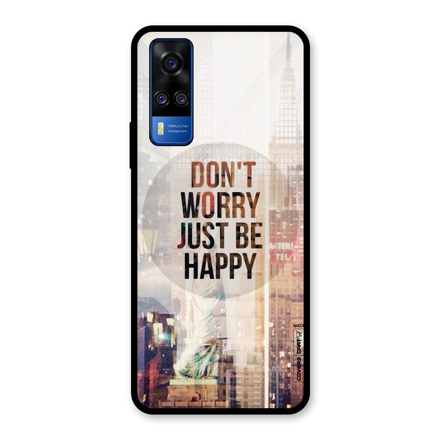 Feel Lively Glass Back Case for Vivo Y31