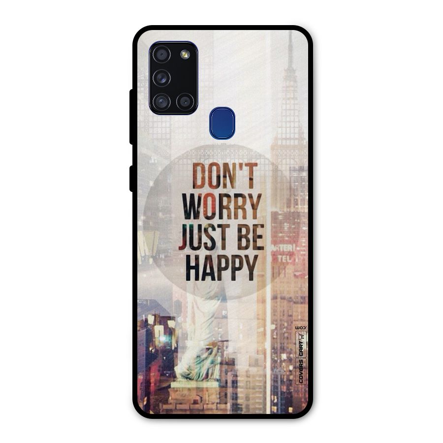 Feel Lively Metal Back Case for Galaxy A21s
