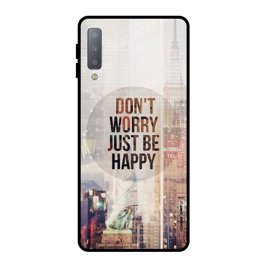 Feel Lively Metal Back Case for Galaxy A7 (2018)