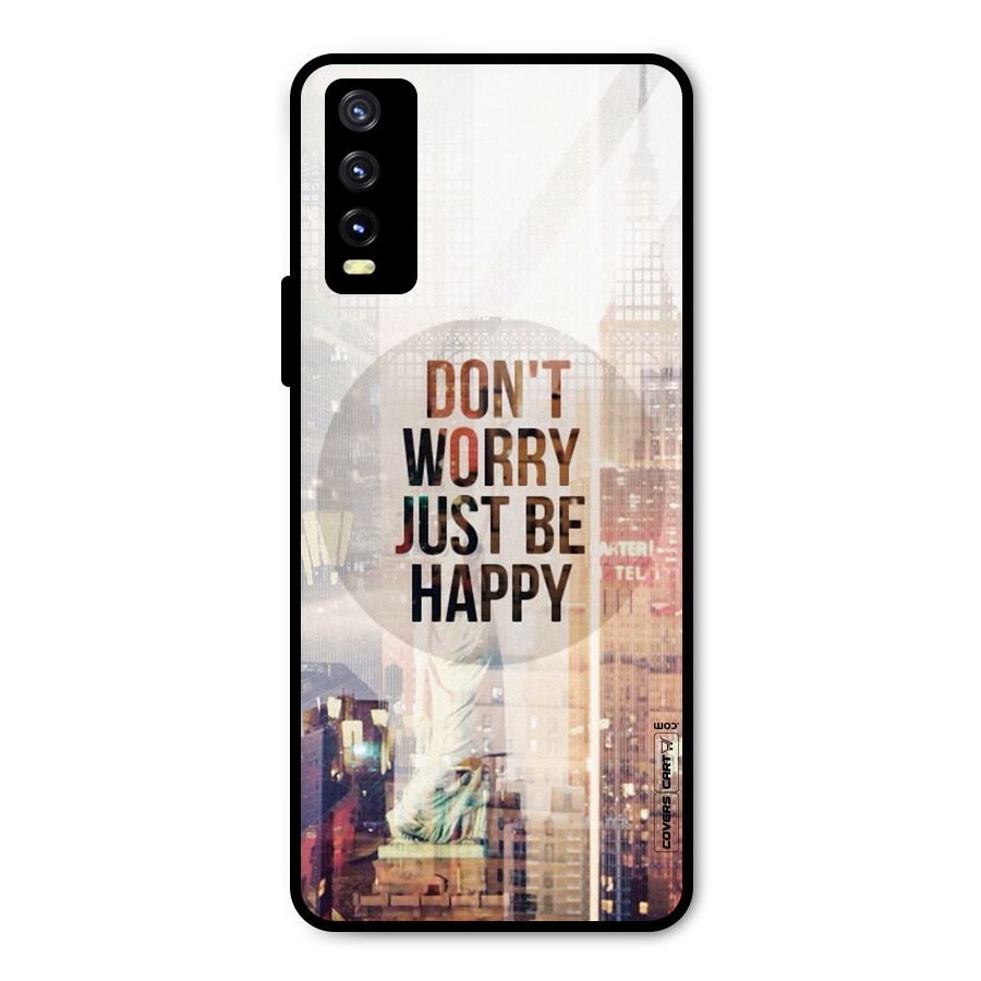 Feel Lively Metal Back Case for Vivo Y20 2021