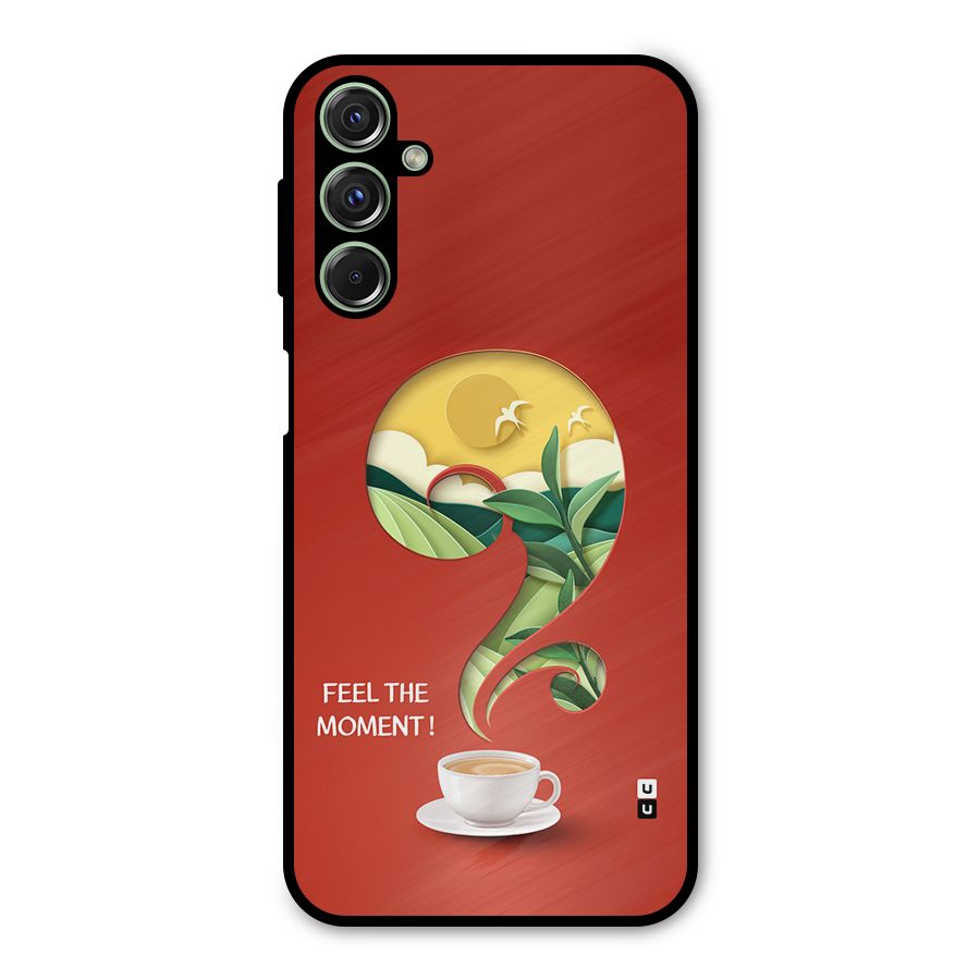 Feel The Moment Metal Back Case for Galaxy M34