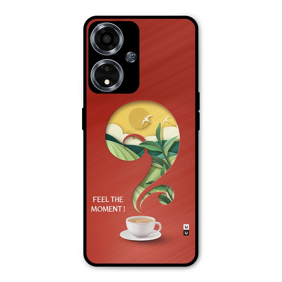 Feel The Moment Metal Back Case for Oppo A59