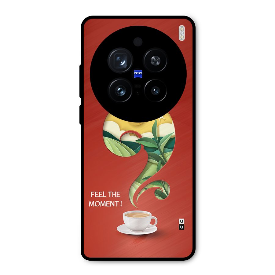 Feel The Moment Metal Back Case for Vivo X200 Pro