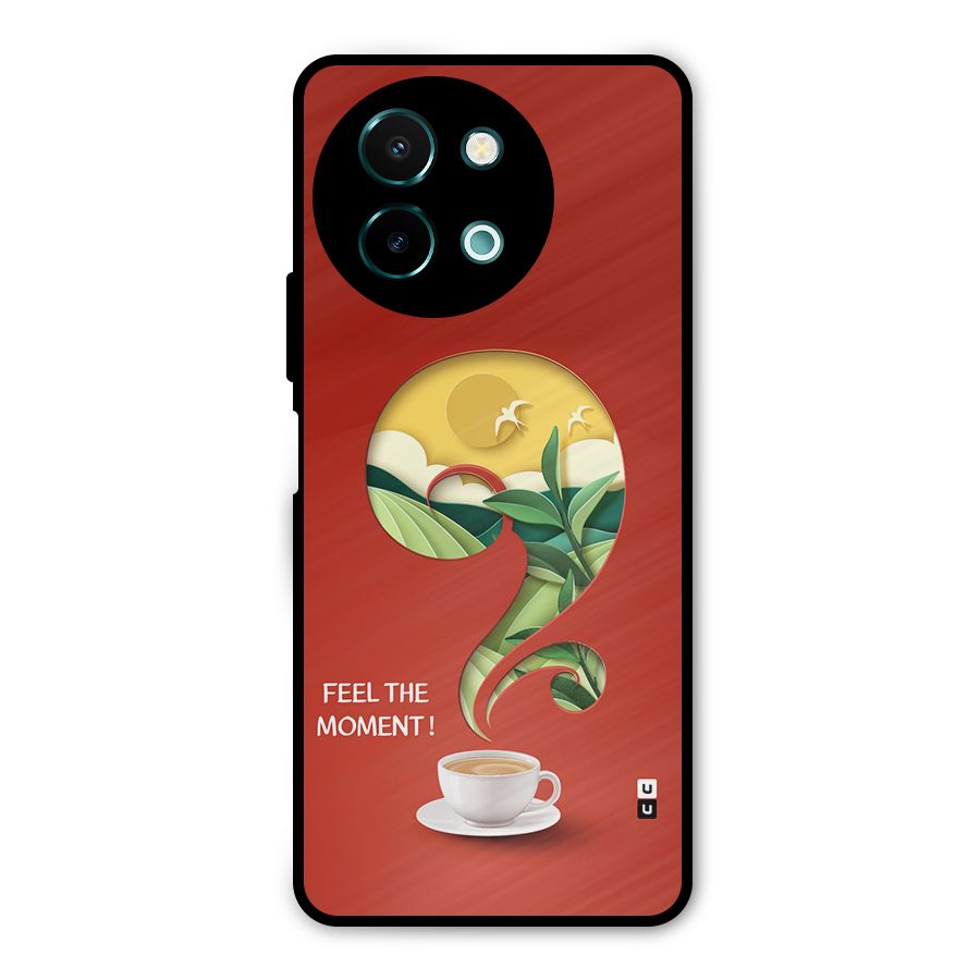 Feel The Moment Metal Back Case for Vivo Y58