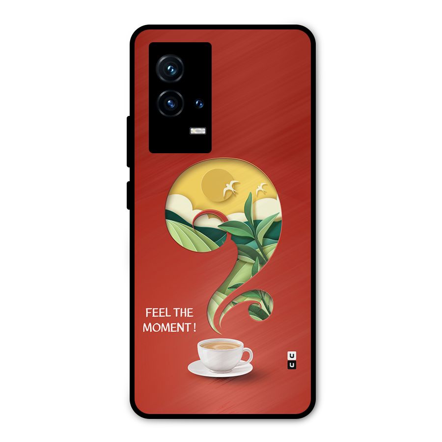 Feel The Moment Metal Back Case for iQOO 9 5G
