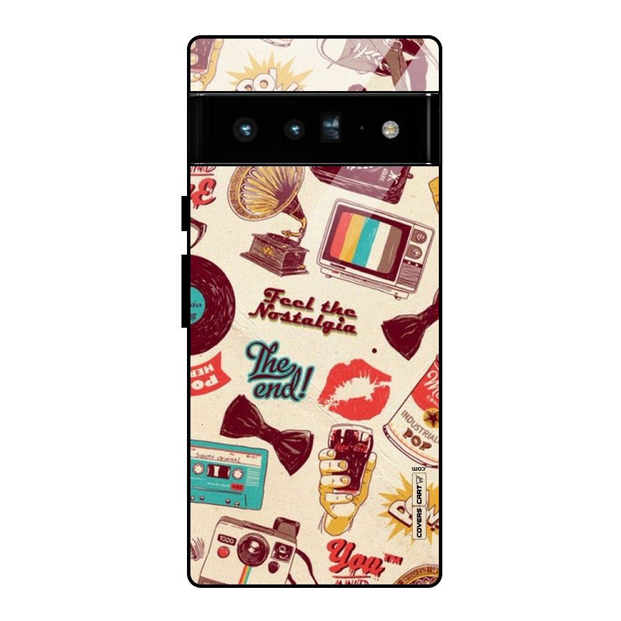 Feel The Nostalgia Glass Back Case for Google Pixel 6 Pro