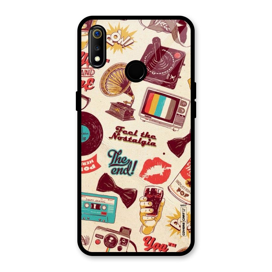 Feel The Nostalgia Glass Back Case for Realme 3i