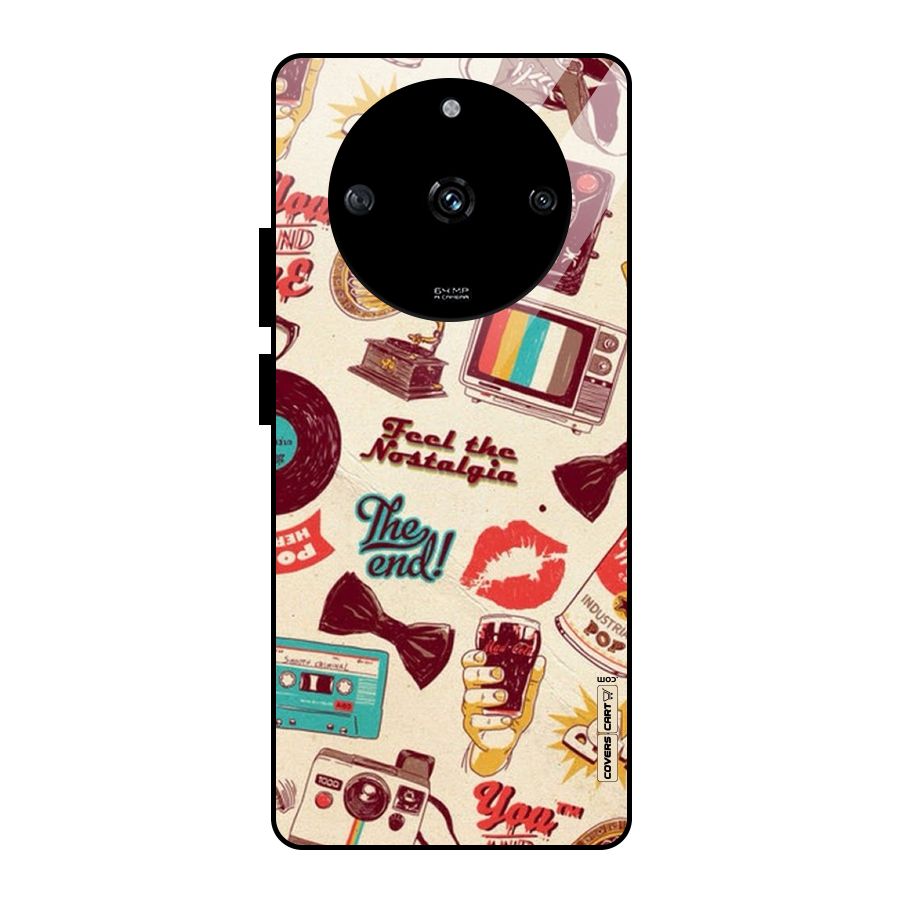 Feel The Nostalgia Glass Back Case for Realme Narzo 60 5G