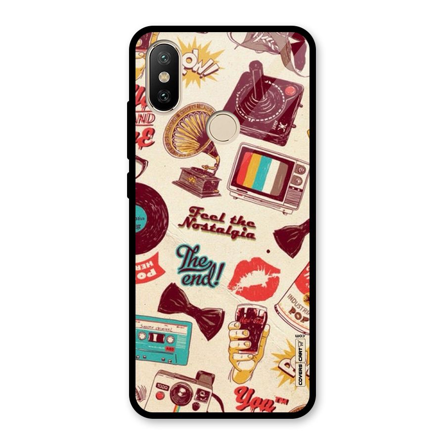 Feel The Nostalgia Glass Back Case for Redmi A2