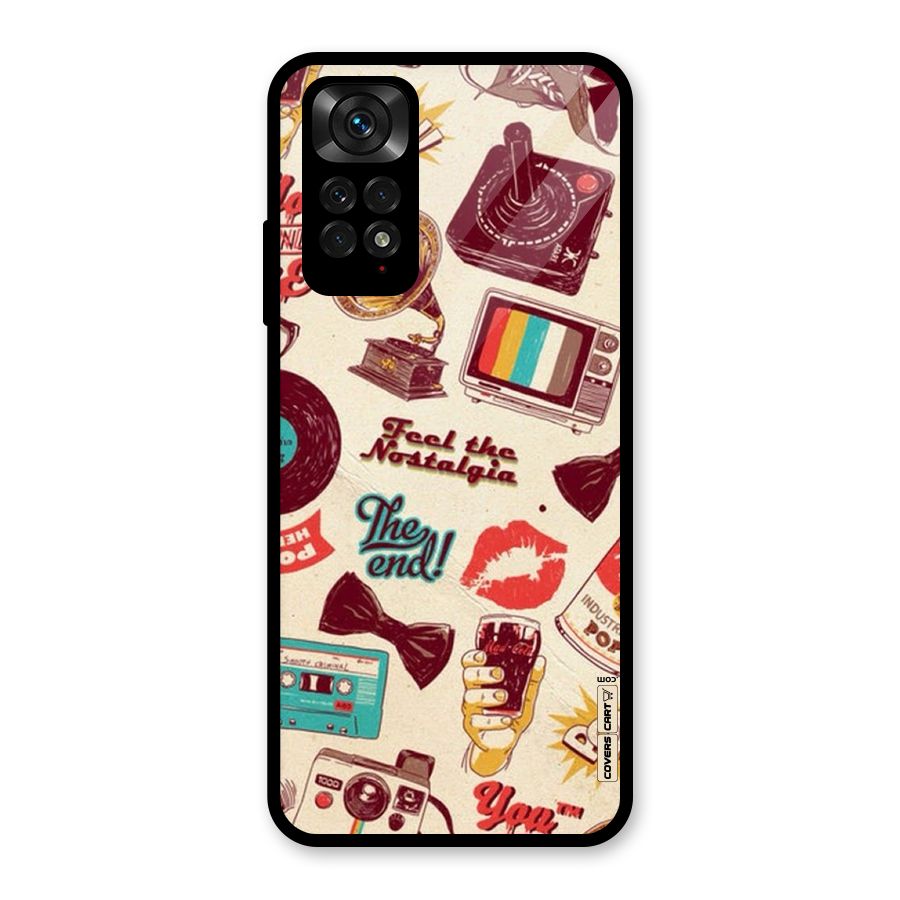 Feel The Nostalgia Glass Back Case for Redmi Note 11S