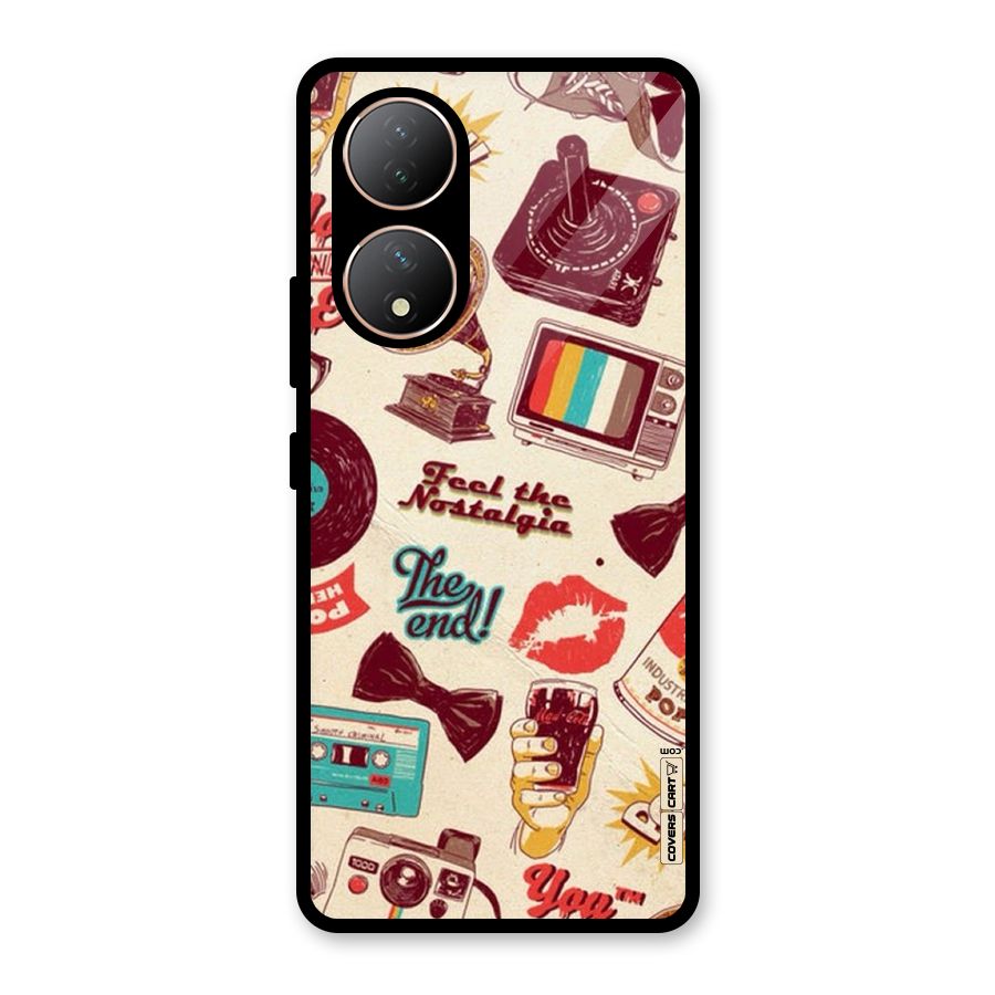 Feel The Nostalgia Glass Back Case for Vivo Y100A