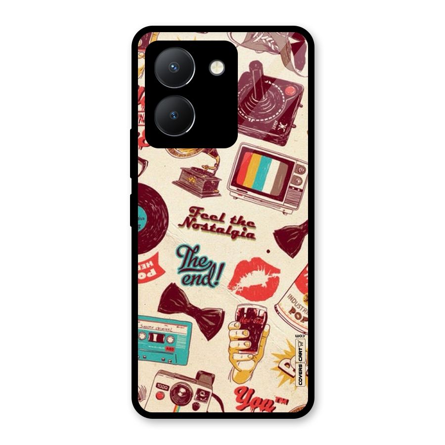 Feel The Nostalgia Glass Back Case for Vivo Y36