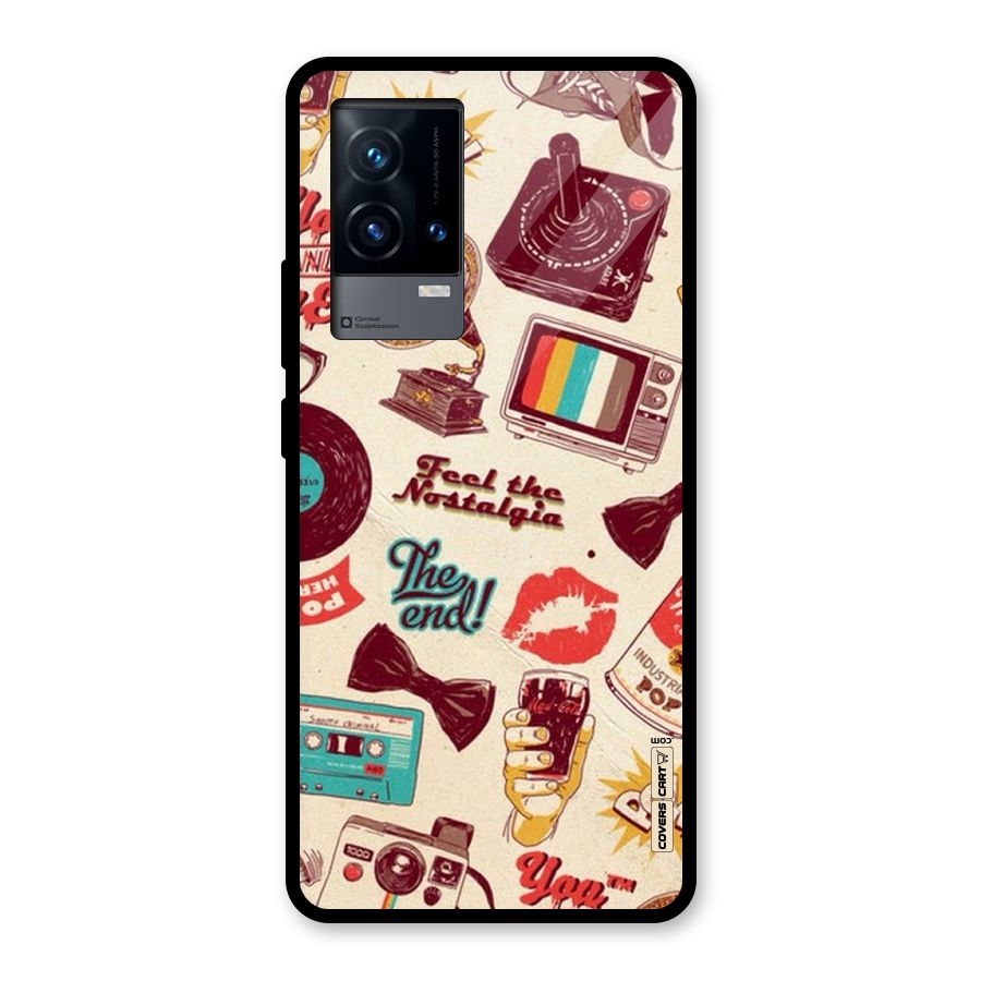 Feel The Nostalgia Glass Back Case for iQOO 9 5G