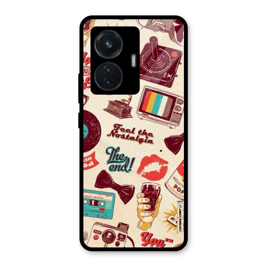 Feel The Nostalgia Glass Back Case for iQOO Z6 44W
