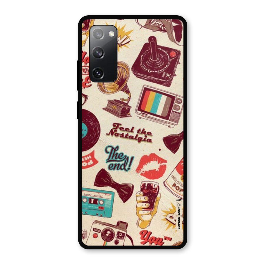 Feel The Nostalgia Metal Back Case for Galaxy S20 FE 5G