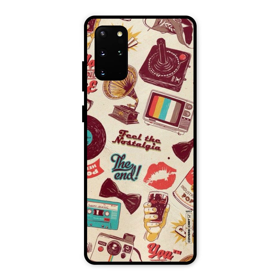 Feel The Nostalgia Metal Back Case for Galaxy S20 Plus