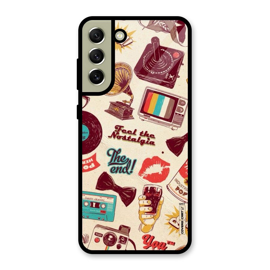 Feel The Nostalgia Metal Back Case for Galaxy S21 FE 5G (2023)