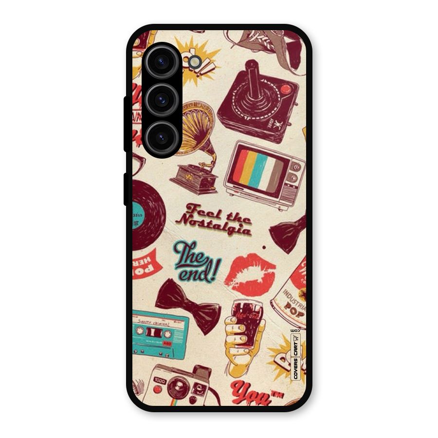 Feel The Nostalgia Metal Back Case for Galaxy S23