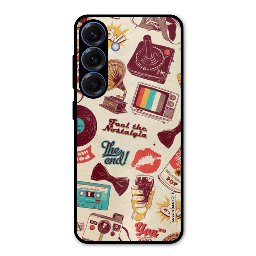 Feel The Nostalgia Metal Back Case for Galaxy S25