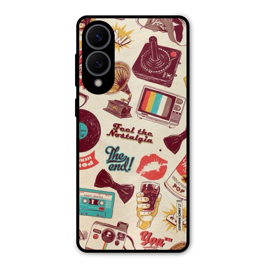 Feel The Nostalgia Metal Back Case for Galaxy S25 Edge
