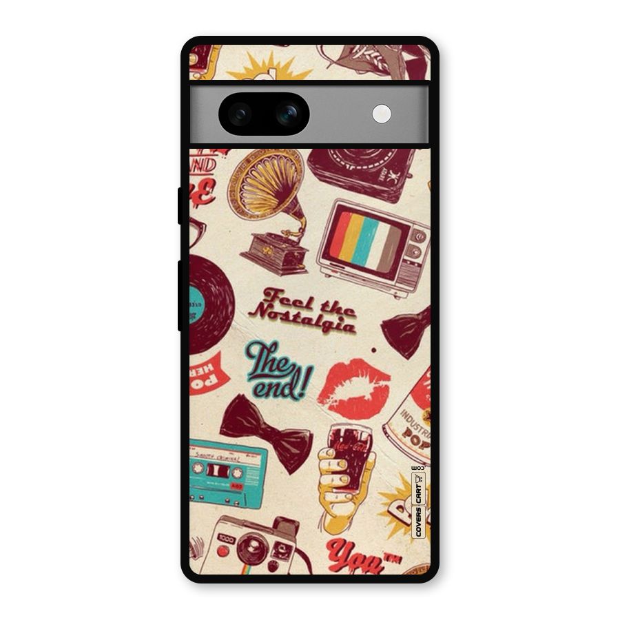 Feel The Nostalgia Metal Back Case for Google Pixel 7a