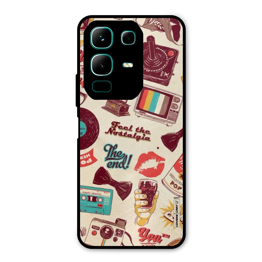 Feel The Nostalgia Metal Back Case for Infinix Note 50x