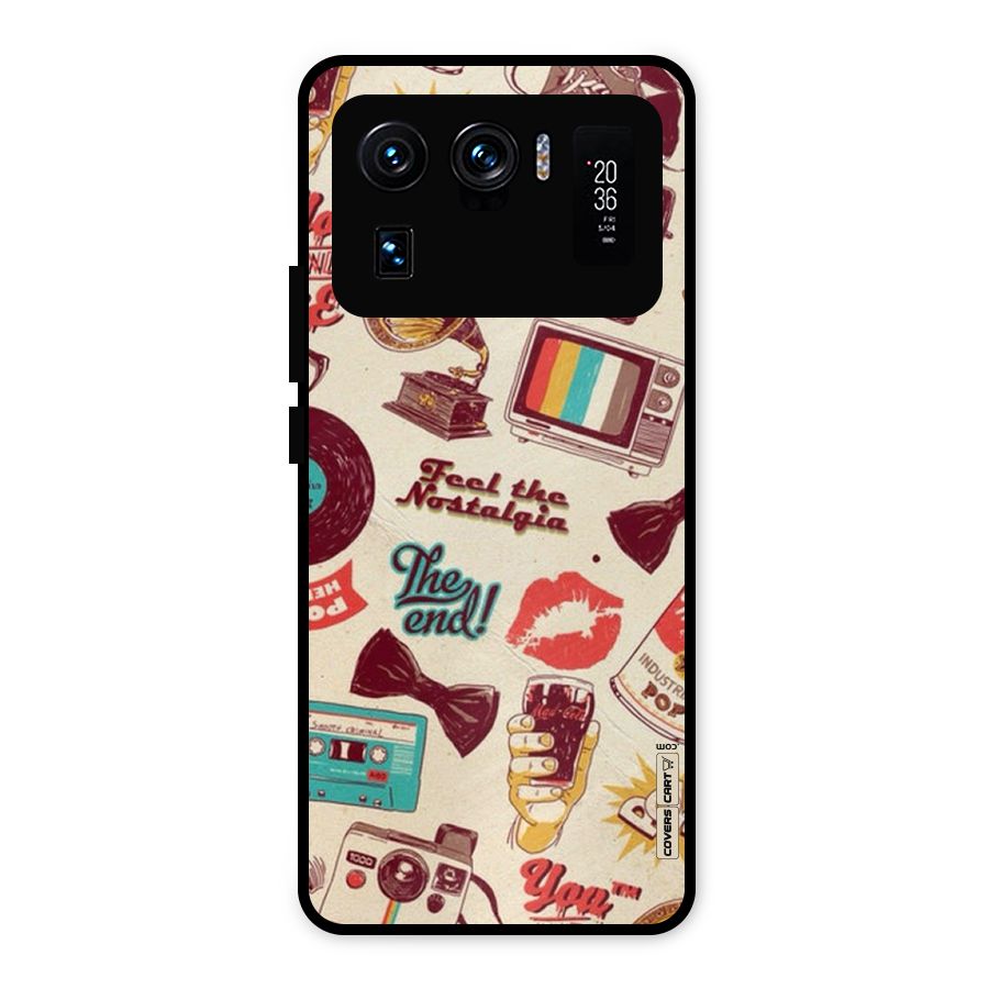 Feel The Nostalgia Metal Back Case for Mi 11 Ultra