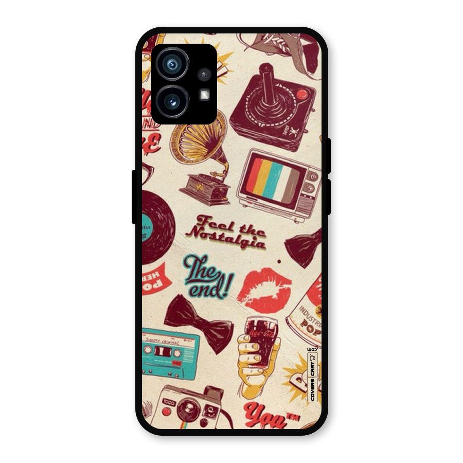Feel The Nostalgia Metal Back Case for Nothing Phone 1