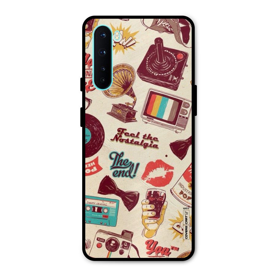 Feel The Nostalgia Metal Back Case for OnePlus Nord
