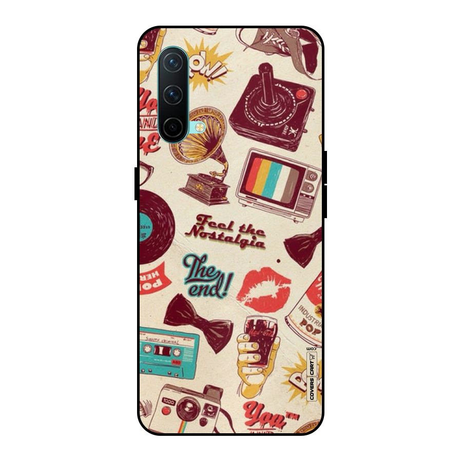 Feel The Nostalgia Metal Back Case for OnePlus Nord CE 5G