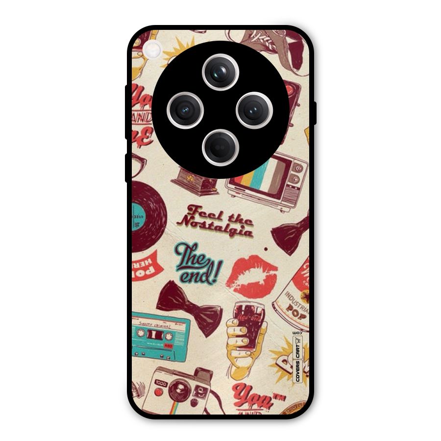 Feel The Nostalgia Metal Back Case for Oppo Find X8