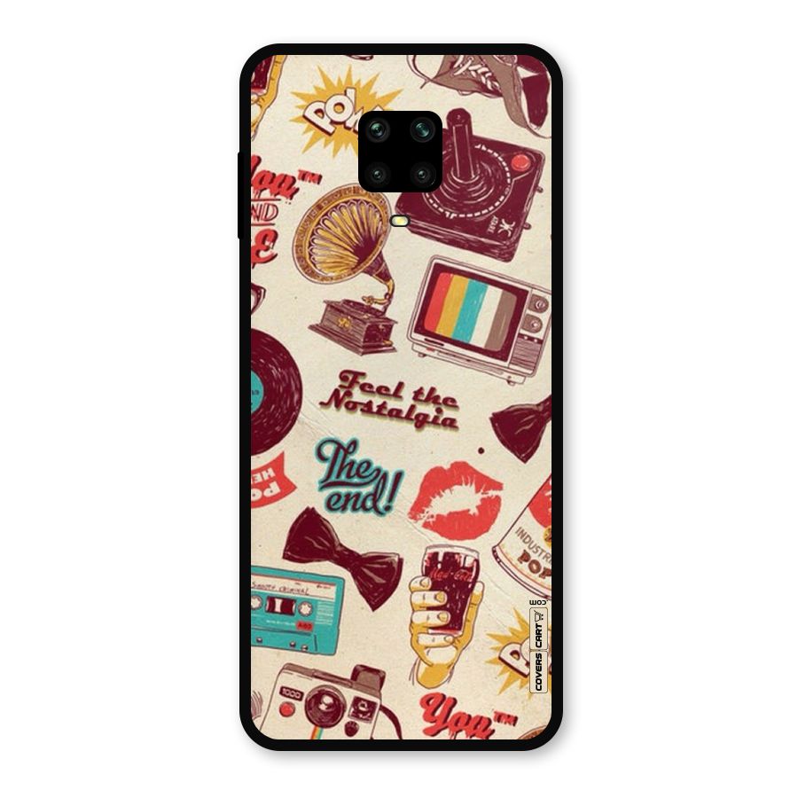 Feel The Nostalgia Metal Back Case for Poco M2 Pro