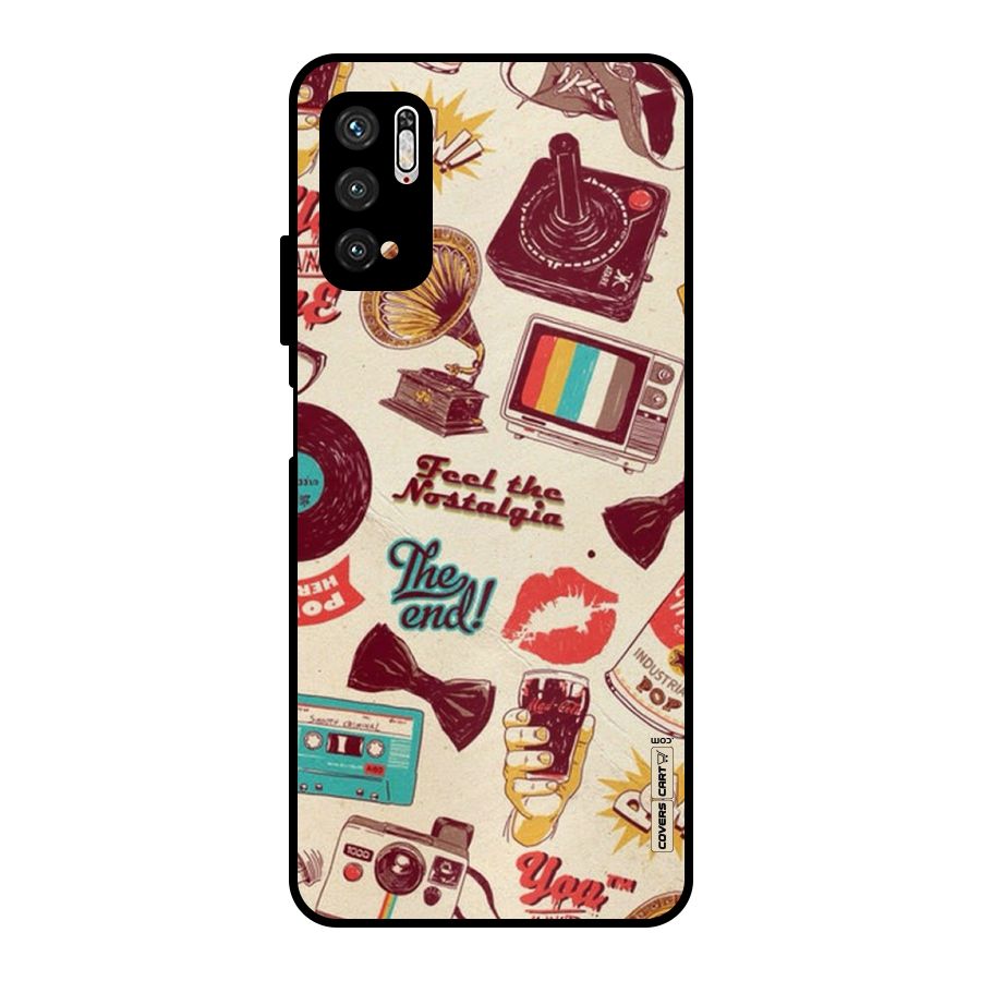 Feel The Nostalgia Metal Back Case for Poco M3 Pro 5G