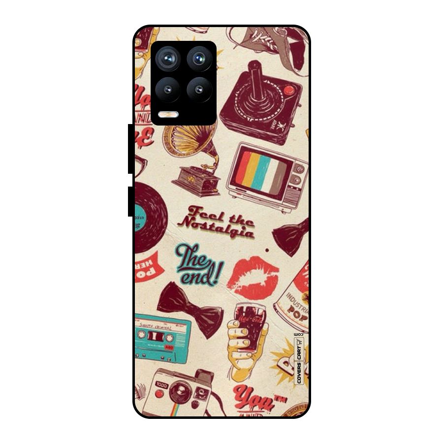 Feel The Nostalgia Metal Back Case for Realme 8
